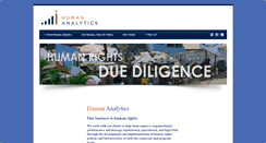 Desktop Screenshot of human-analytics.net